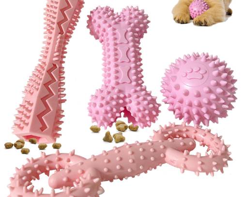 Dog Chew Toys Puppy Bite Teething Toys cover photo collage