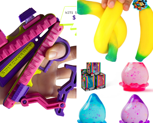 Fidgets cover photo collage