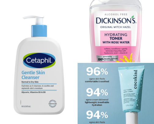 Skin prep for bomb makeup ⭐️ cover photo collage