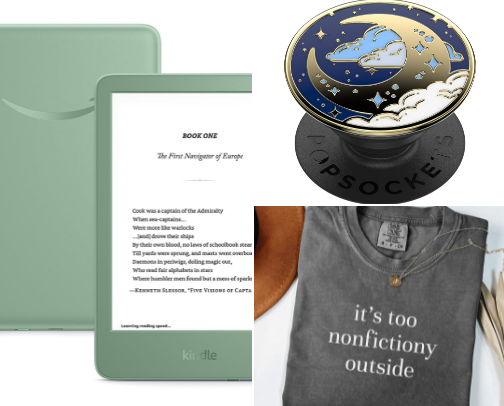 Ultimate bookish gift guide - gifts ideas for book lovers cover photo collage