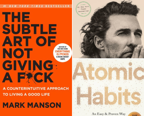 My favorite book recs cover photo collage