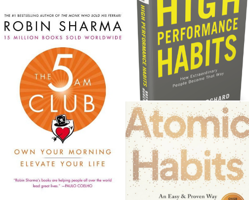 Books that shifted my mindset cover photo collage