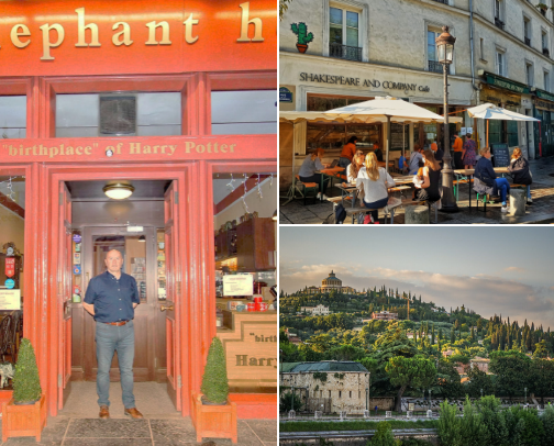 15 Real-Life Book Settings You Can Actually Visit cover photo collage