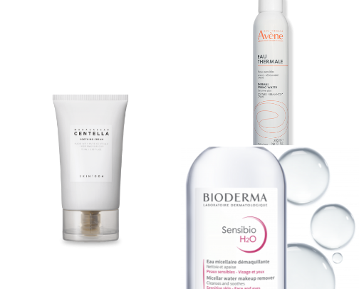 It girl SKINCARE ESSENTIALS❤️ cover photo collage