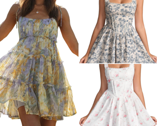 Summer dresses-Amazon addition cover photo collage