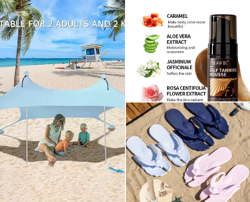 Summer essentials 2025 cover photo collage