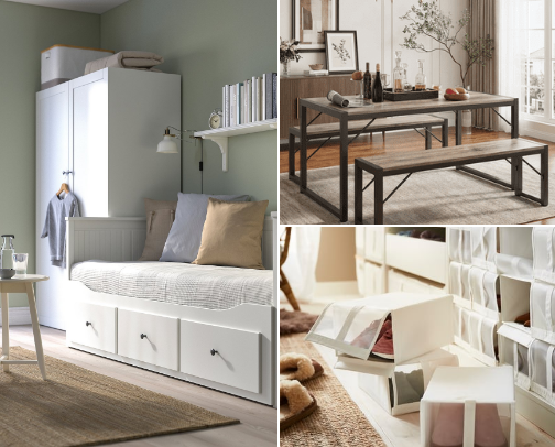 Affordable Space-Saving Furniture for Studio Living cover photo collage