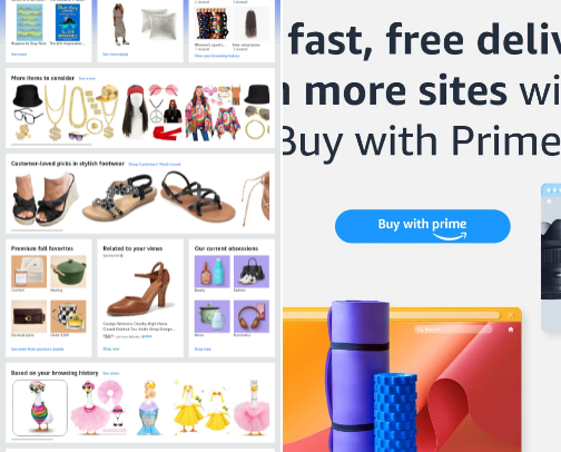 Amazon Store Front cover photo collage