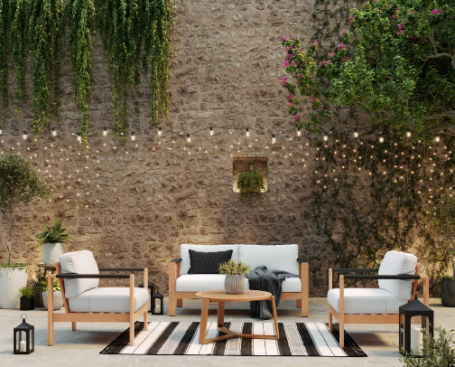 Walmart Outdoor Patio: Designer Inspired Furniture and Decor cover photo collage