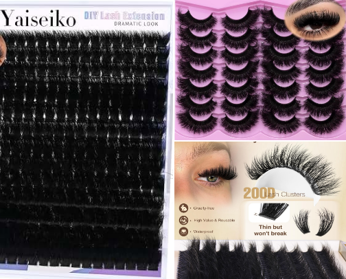 BEST LASHES 💕 cover photo collage