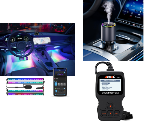 My Favorite Must-Have Automotive Gadgets & Accessories cover photo collage