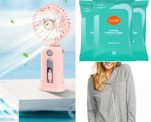 Hot Flash Alert! cover photo collage