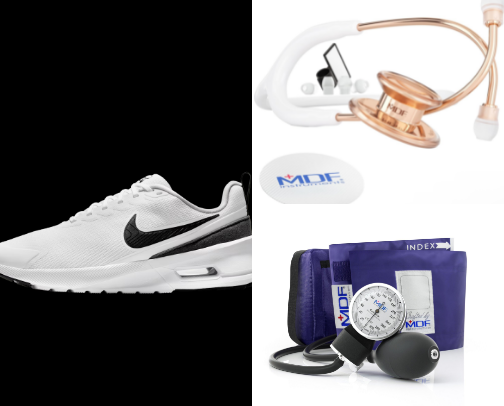 Essentials for nursing students cover photo collage