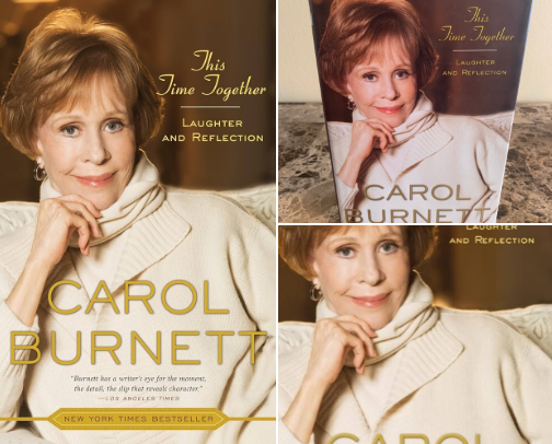 This Time Together: Laughter and Reflection for Comedy Memoir Lovers cover photo collage