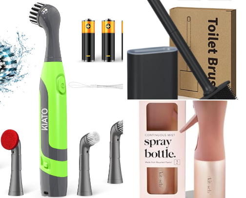 Amazon Cleaning Finds that saves HOURS 🧼 cover photo collage