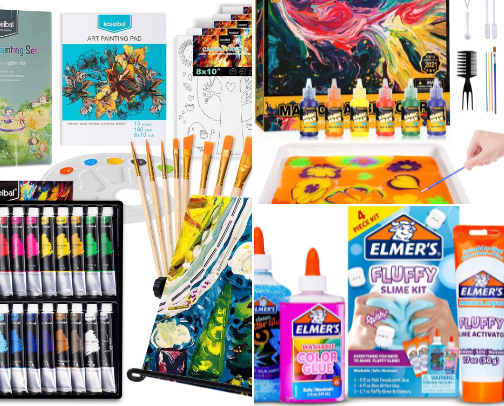 🖍Crafts & Projects for kids! 🖌 cover photo collage