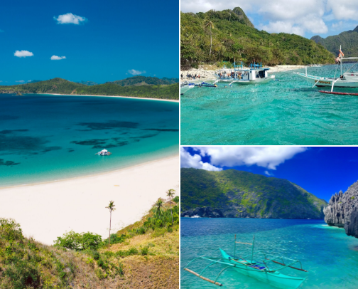The Postcard-Perfect Philippines cover photo collage