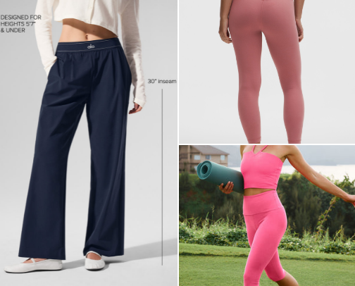 Yoga,gym, workout outfit cover photo collage