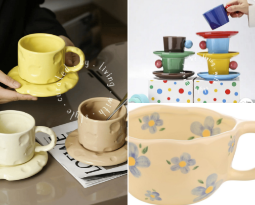🎀 Cute Finds #001 🤍 ☕ Cozy Mug Edition cover photo collage