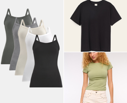 My staple basics! cover photo collage