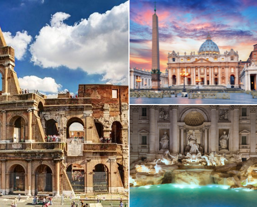 When in Rome 🇮🇹 cover photo collage