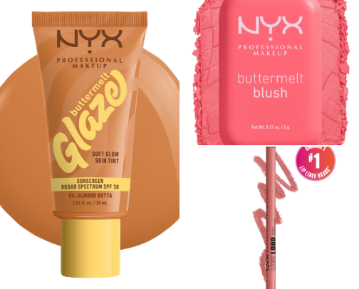 What's in my makeup bag ( Nyx Products) cover photo collage