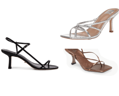 Heeled Sandals / Kitten Heels cover photo collage