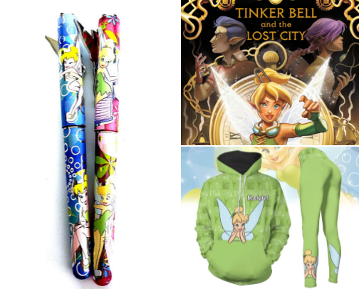 Tinker Bell Fun! cover photo collage
