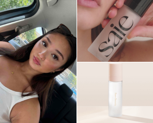 GLOWY EVERYDAY MAKEUP + SKINCARE ROUTINE cover photo collage