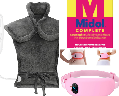 F*ck Endometriosis Pain! | Chronic Pain Relief Must-Haves cover photo collage