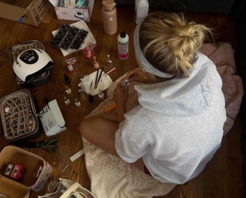 Gel Manicures at Home! cover photo collage