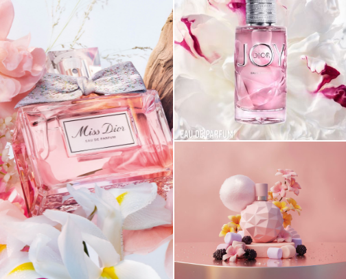 Perfume that smell adorable cover photo collage
