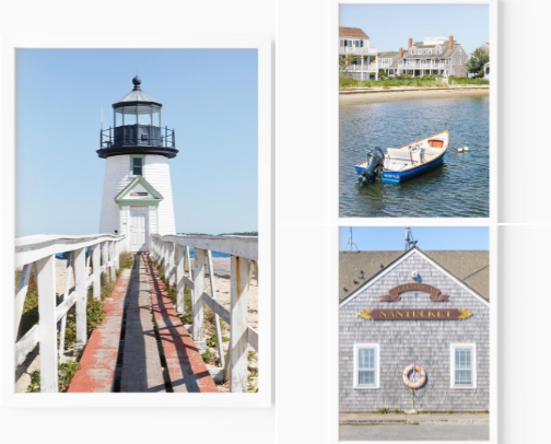Nancy Meyers Inspired Art cover photo collage