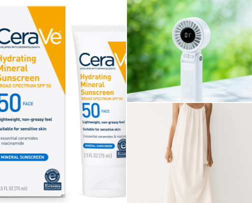 Heat wave essentials cover photo collage