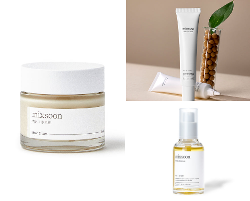 “Best-Sellers for Glowing, Healthy Skin” cover photo collage