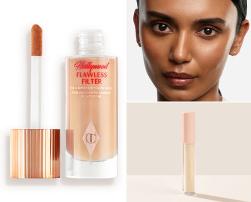 The It-Girl Makeup Bag cover photo collage