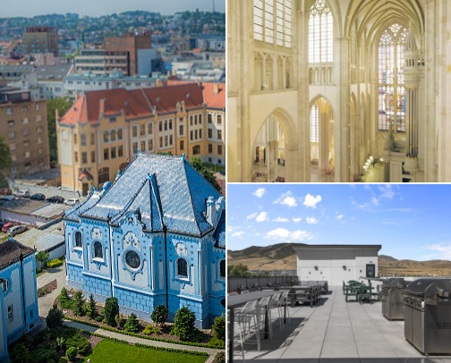 A hotel stay I’d love to come back to, Bratislava Strolls, Blue Churches, Views and Cozy Stays cover photo collage