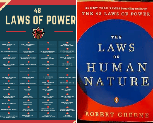 Robert Greene books cover photo collage