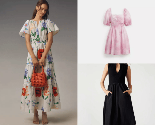 Dresses👗 cover photo collage