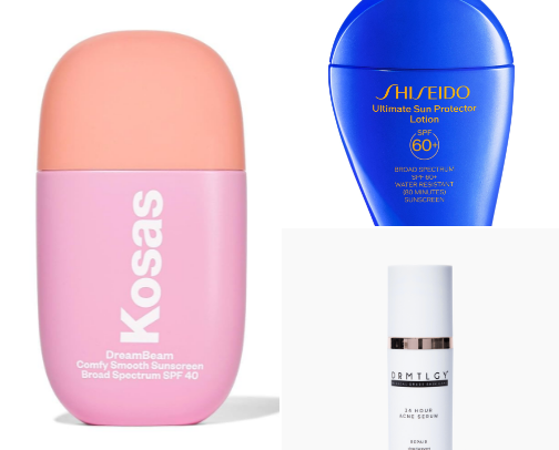 Ride-or-die Sunscreens I take everywhere👝💝🤏🏽 cover photo collage