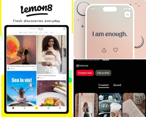 Apps That Helped Me Glow 🆙 cover photo collage