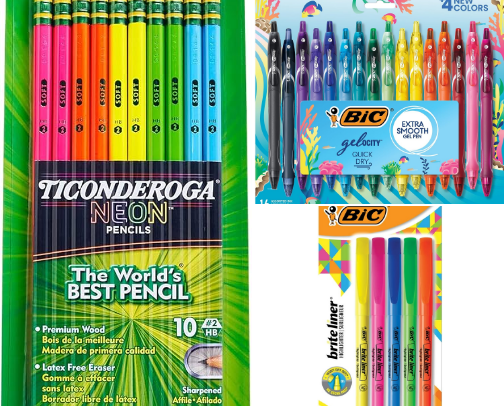 Best Back to School Supplies cover photo collage