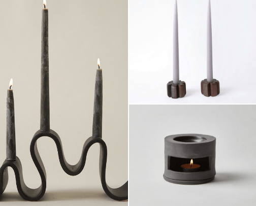 Top 10 candle and candle holders cover photo collage