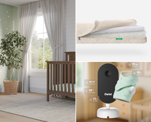 Everything that you and your baby would love in her nursery! cover photo collage