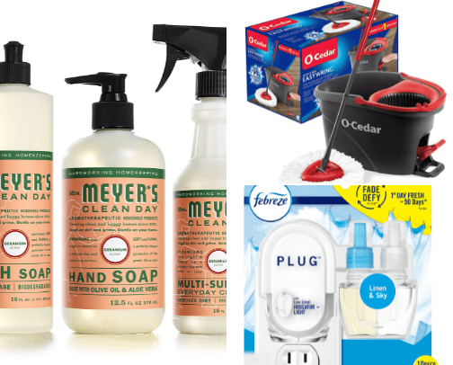 Home cleaning favs !! cover photo collage