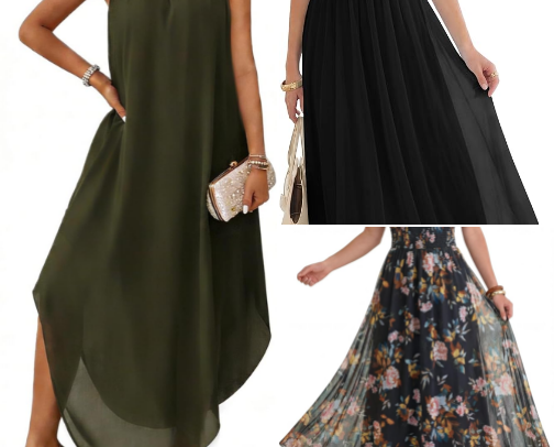 Wedding guest dresses cover photo collage