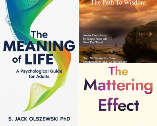 Books That Change Your Life. Discover Meaning, Purpose & Clarity. cover photo collage