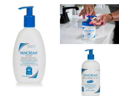 Acne Safe: skincare cover photo collage