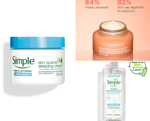Skincare Essentials for Sensitive Skin 🫧🤍 cover photo collage