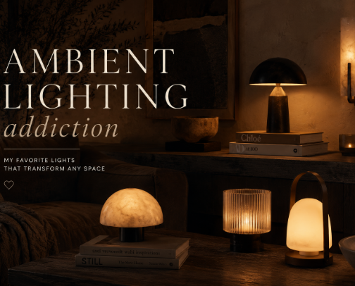 Ambient Lighting Addiction cover photo collage